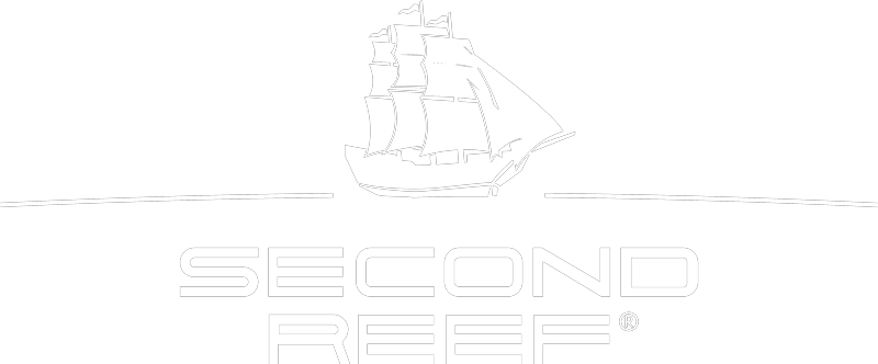 Second Reef logo – high-end cinema optics and film technology brand