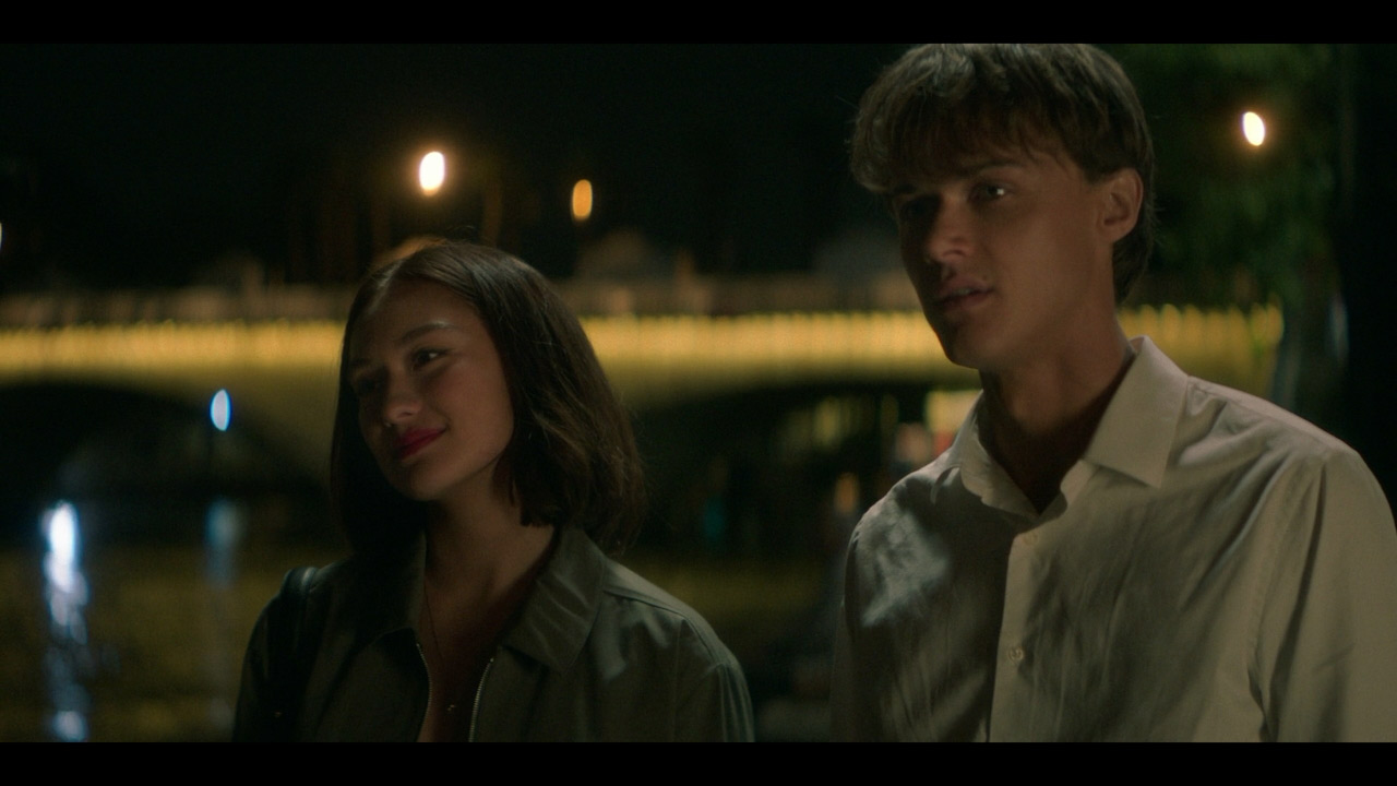 A cinematic still from the finale of ‘The Summer I Turned Pretty’, captured with the Coral Anamorphic lens by Sandra Valde-Hansen ASC, LPS, delivering signature anamorphic flares and cinematic depth.