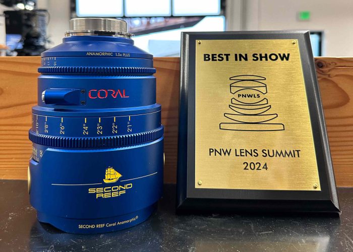 Our Coral Anamorphics won "Best in Show" at the Körner Lens Summit